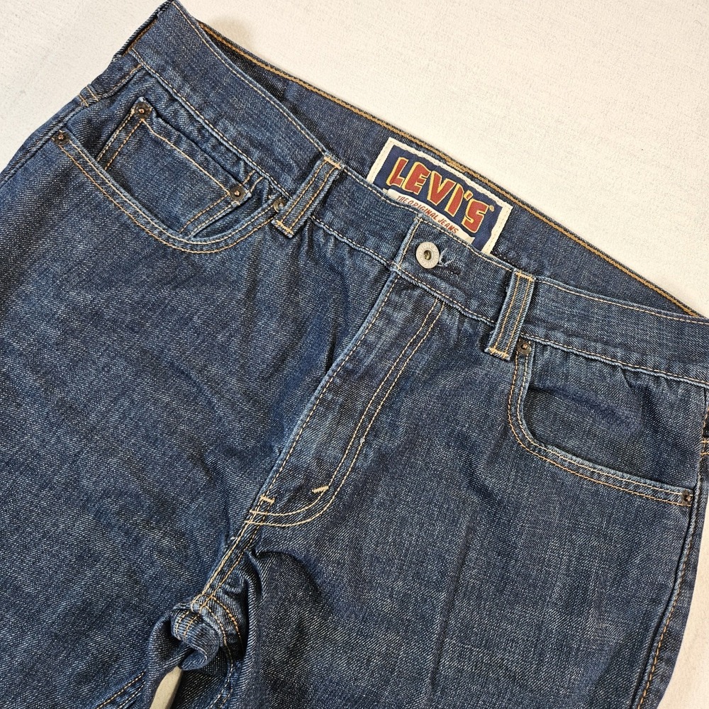 Levis 511 Jeans Mens 36 30 Vintage The Original‎ Skinny Blue Jeans